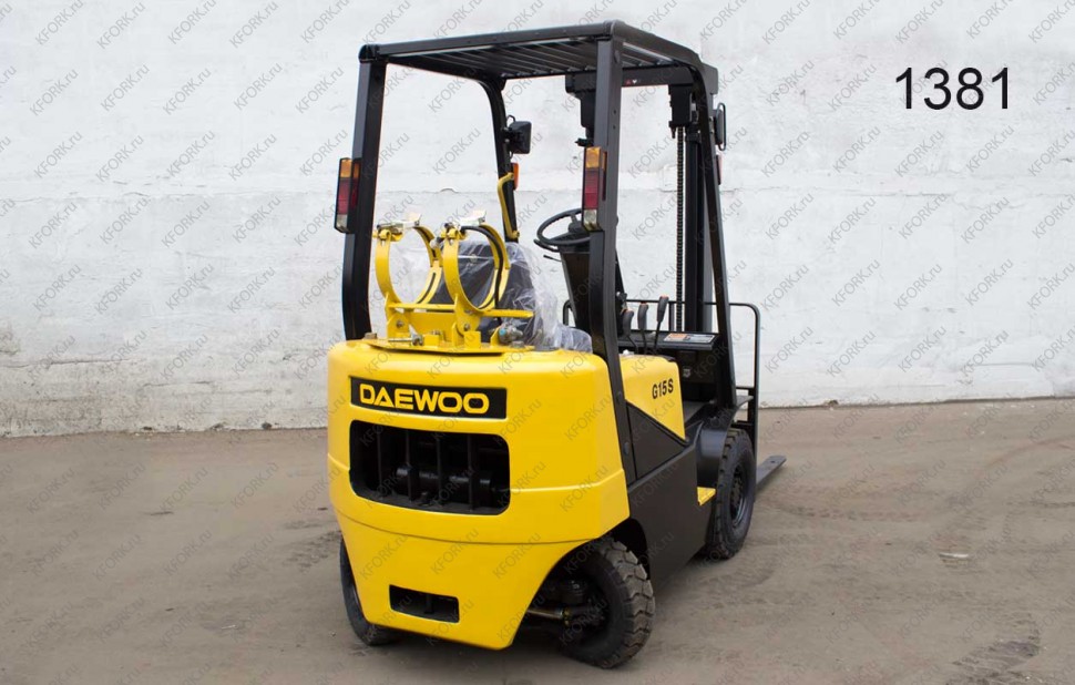 Газ-Бензиновый автопогрузчик Daewoo G15S-2 1381 Б/У