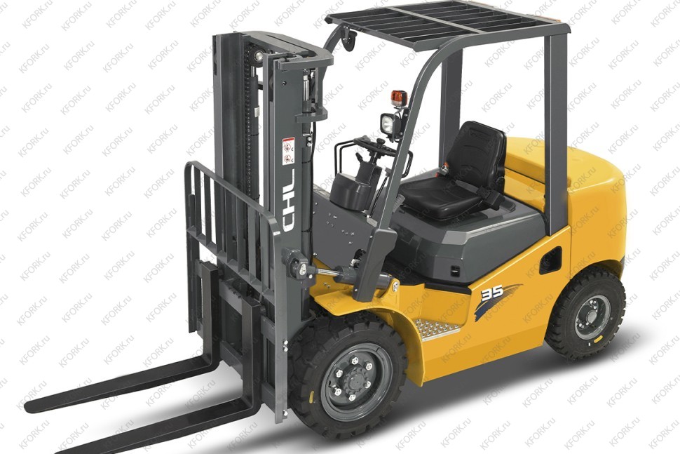 Дизельный погрузчик CHL 3,5 тонны с китайским двигателем FF3000