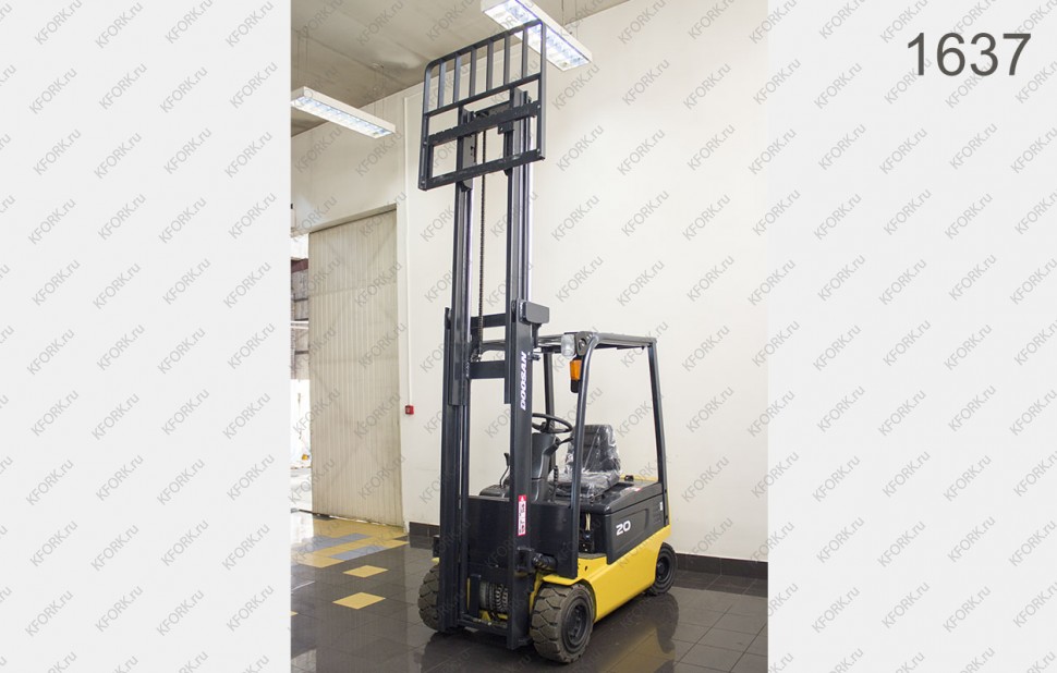 Электрический погрузчик Doosan 1637 Б/У