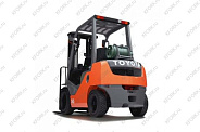 Вилочный газовый автопогрузчик Toyota 1 т