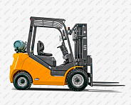 Газ-бензиновый погрузчик UN Forklift FGL20T 2 тонны
